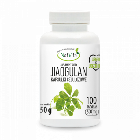 Jiaogulan kapsułki 500mg - zdjęcie produktu